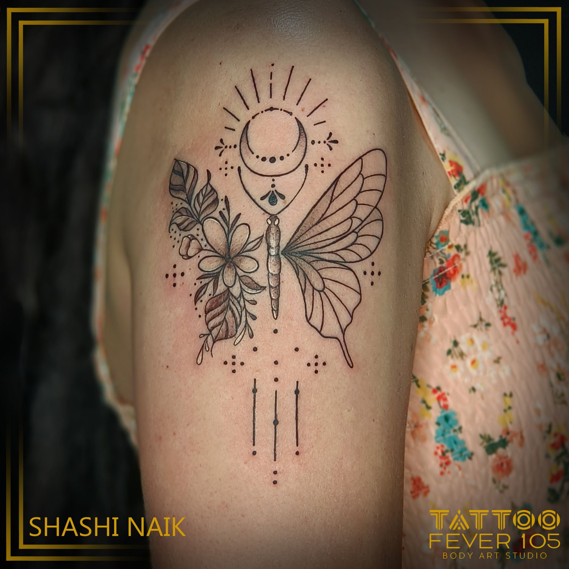 Custom realism tattoo by Shashi Naik best tattoo artist Mumbai