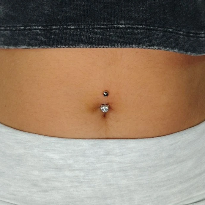 Belly button navel piercing barbell jewellery