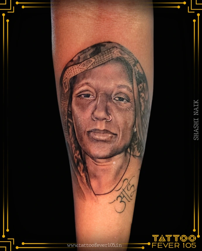 Custom realism tattoo by TattooFever105 Sakinaka Mumbai