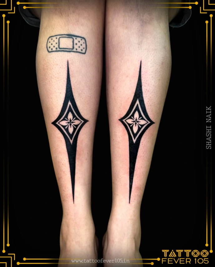 Neo-traditional tattoo by TattooFever105 Sakinaka