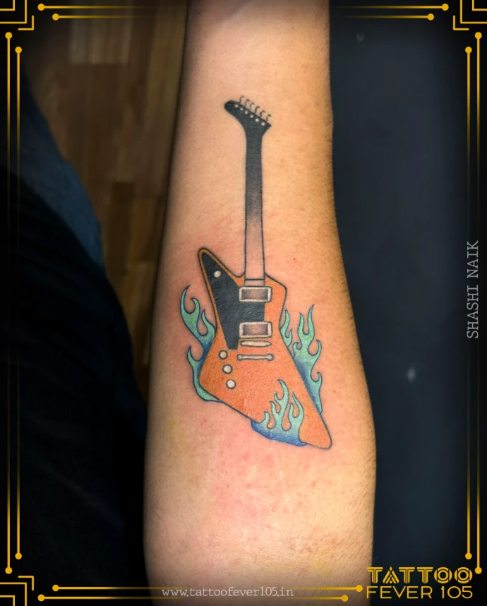 Script lettering tattoo by TattooFever105 Mumbai