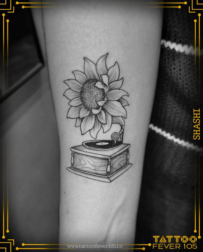 Blackwork tattoo by TattooFever105 Sakinaka Mumbai