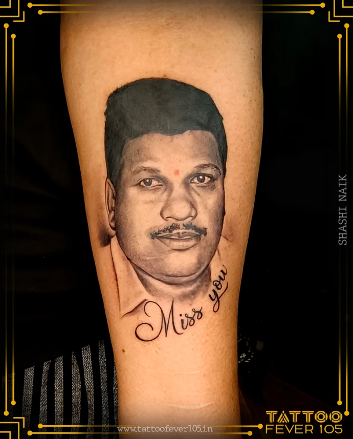 Custom realism tattoo by TattooFever105 Sakinaka Mumbai