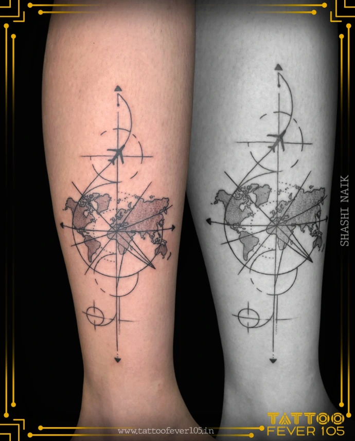 Paw print tattoo by TattooFever105 Sakinaka Mumbai