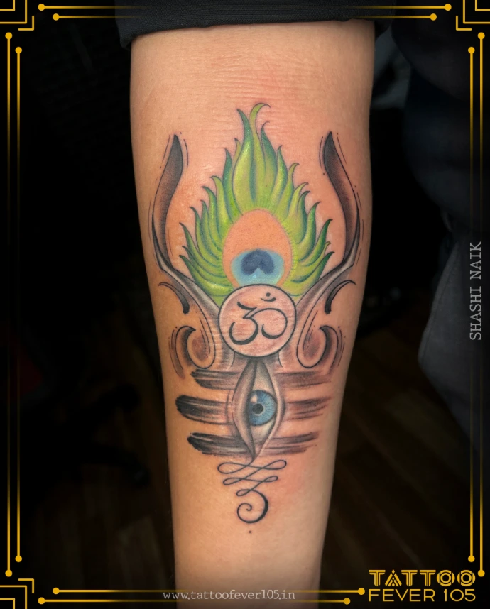 Fine line tattoo design by TattooFever105 Mumbai