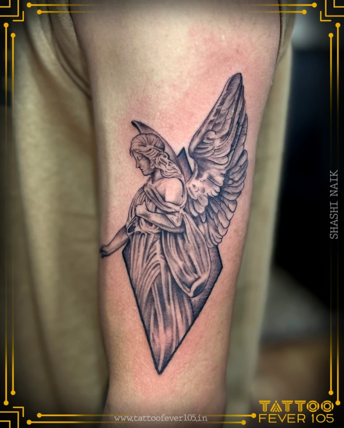 Geometric tattoo design by TattooFever105 Mumbai