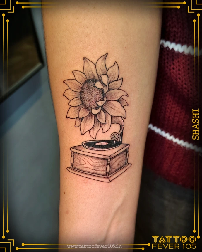 Portrait realism tattoo Mumbai TattooFever105
