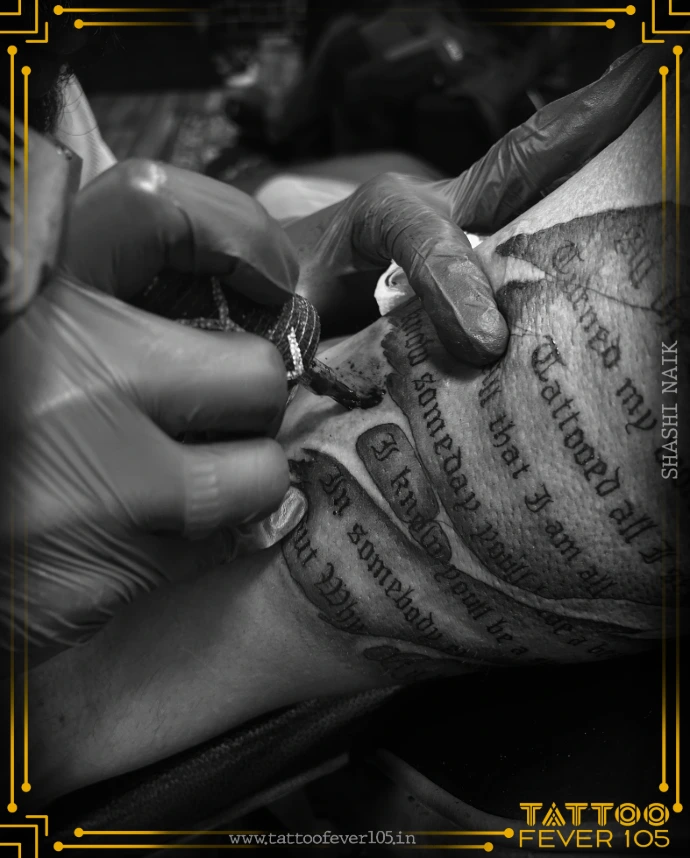 Cover-up tattoo realism by TattooFever105 Mumbai