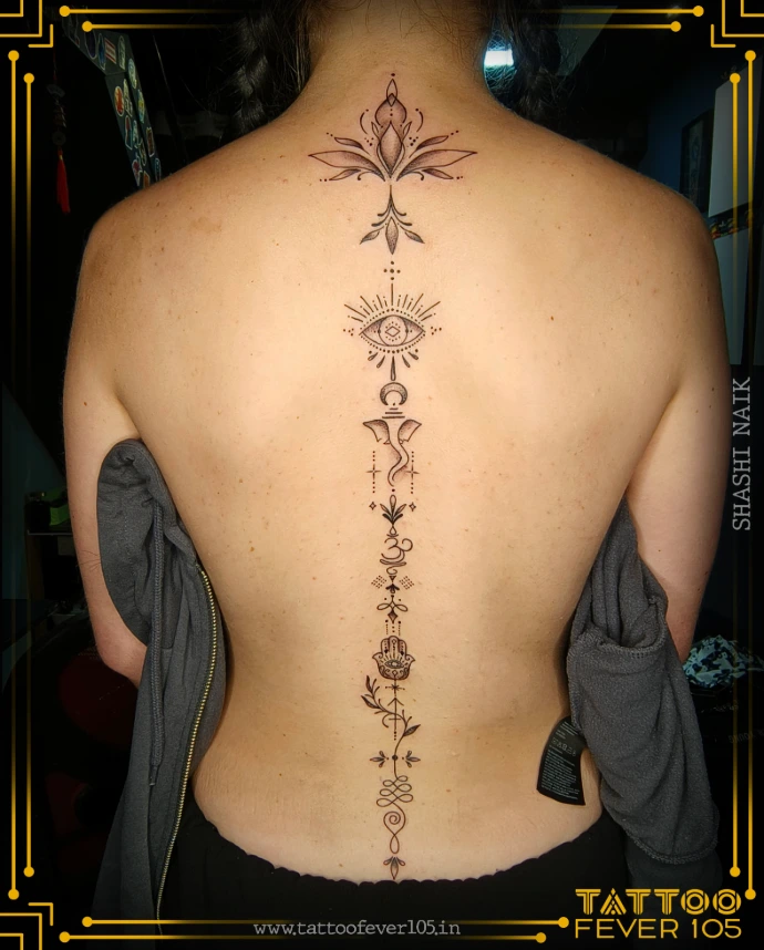 Cover-up tattoo realism by TattooFever105 Mumbai