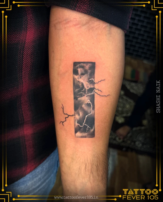 Geometric tattoo design by TattooFever105 Mumbai