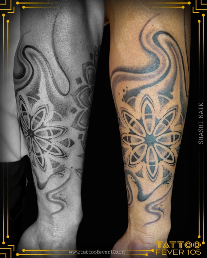 Portrait realism tattoo Mumbai TattooFever105