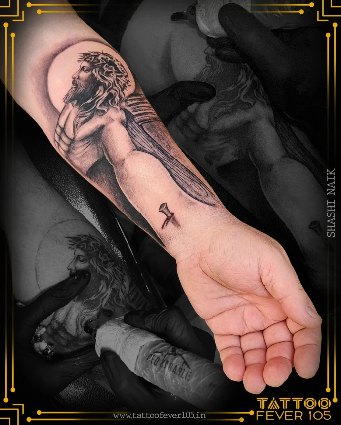 Sleeve tattoo work by TattooFever105 Sakinaka Mumbai