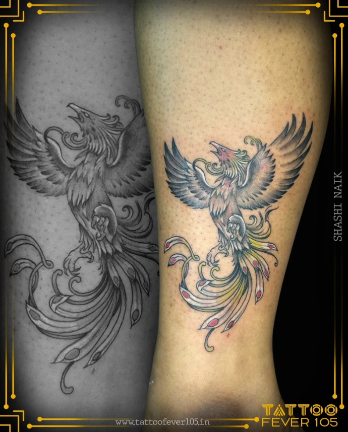 Neo-traditional tattoo by TattooFever105 Sakinaka
