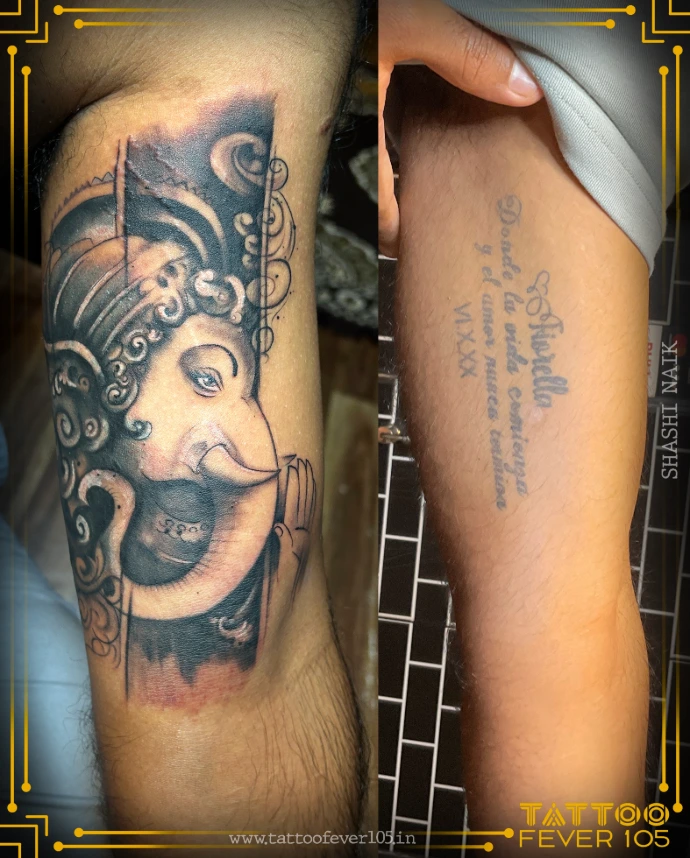 Custom tattoo studio Mumbai TattooFever105 Sakinaka