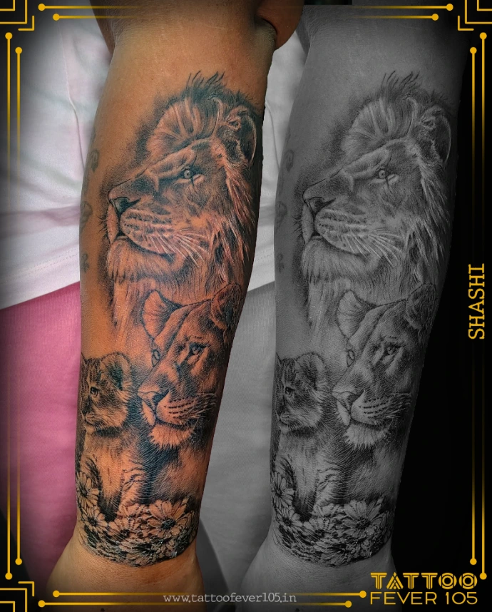 Fine line minimalist tattoo by TattooFever105 Mumbai